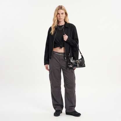 Women's Crossbody Bag, worn by a model