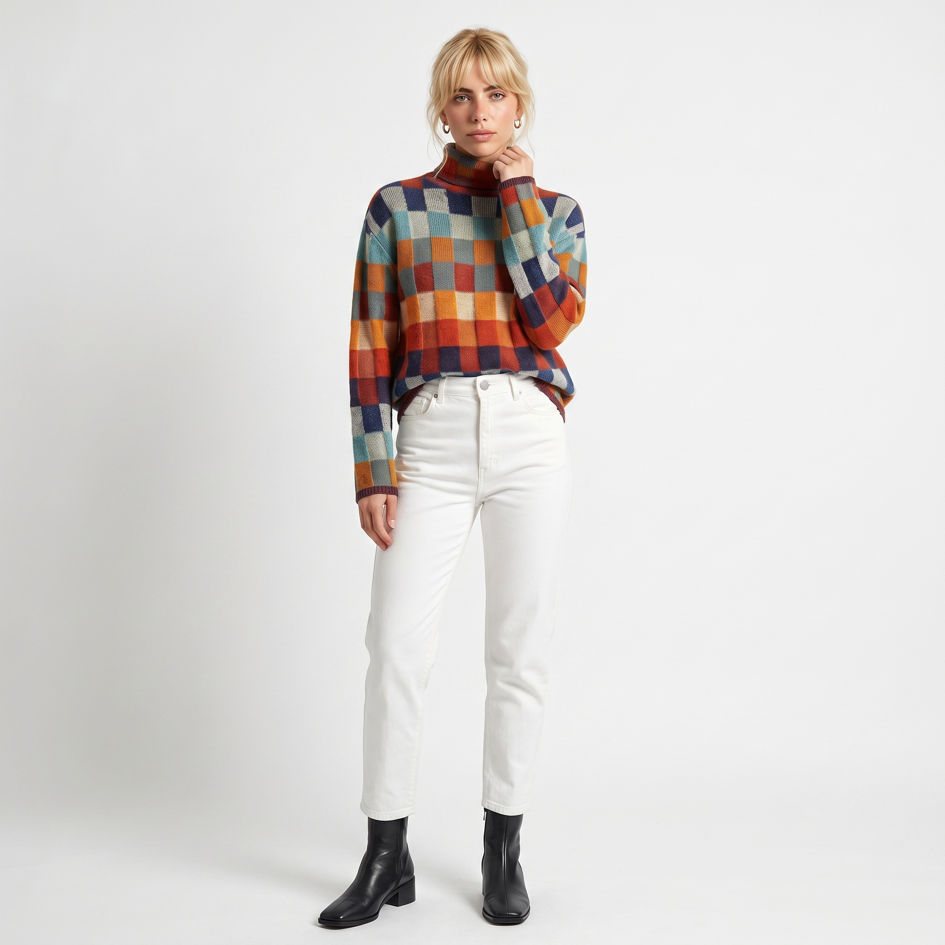 Sunoire caitlyn warm luxury cashmere sweater front hero 01