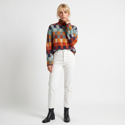 Sunoire caitlyn warm luxury cashmere sweater front hero 01