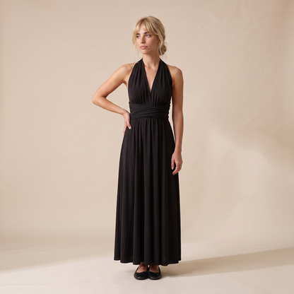 Sunoire carmen dress colorway black front hero 01