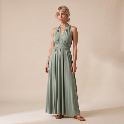 Sunoire carmen dress colorway gray front hero 01