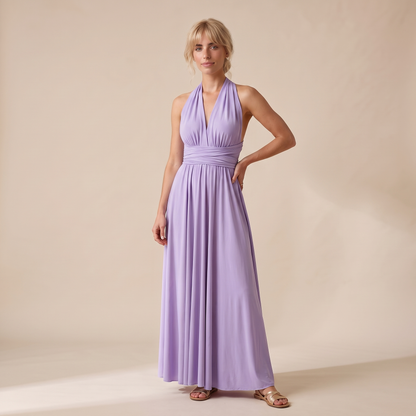 Sunoire carmen dress colorway lavender front hero 01
