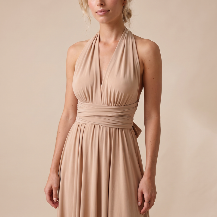 Sunoire carmen dress worn detail 01