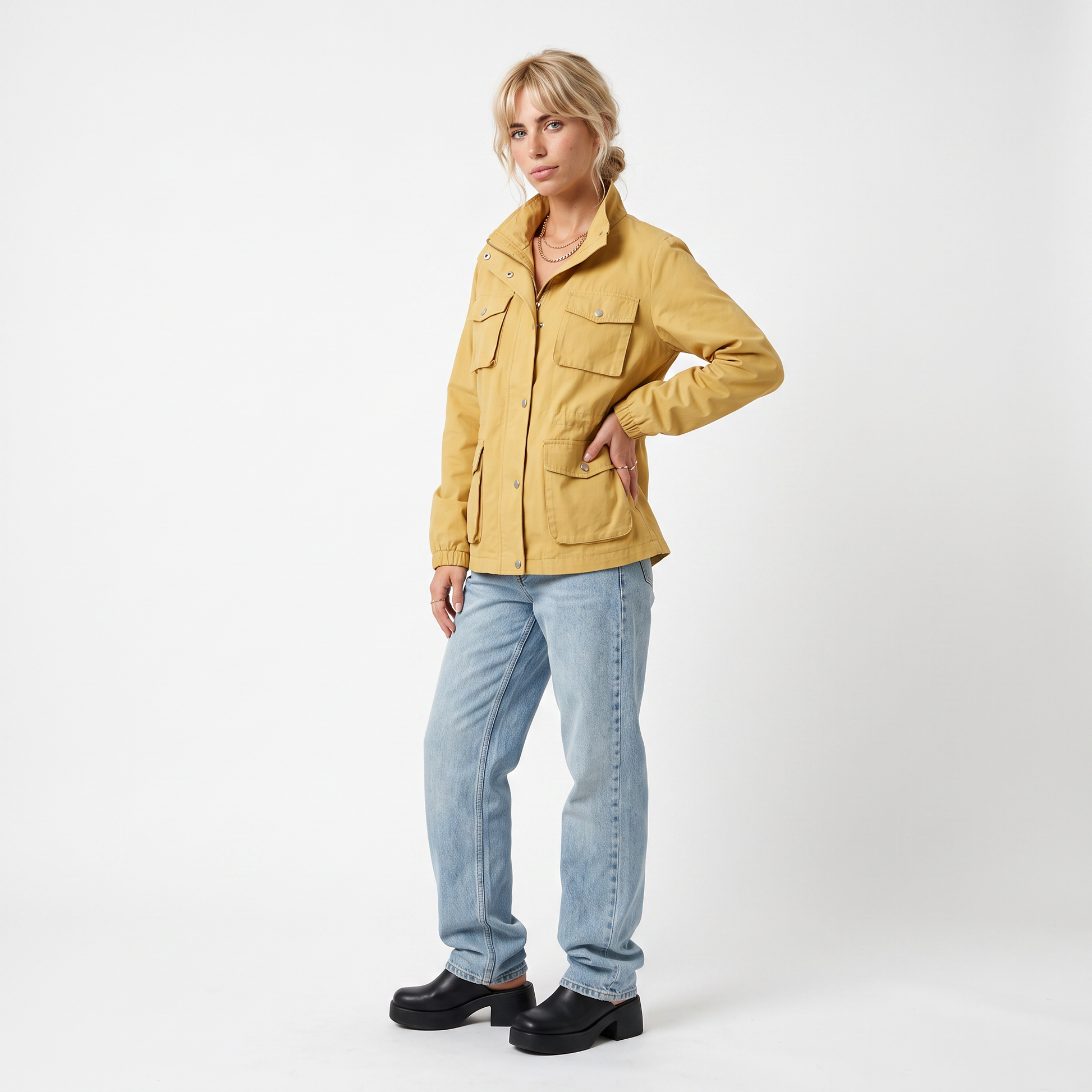 Sunoire catherine women s lightweight waterproof trench coat front hero 01