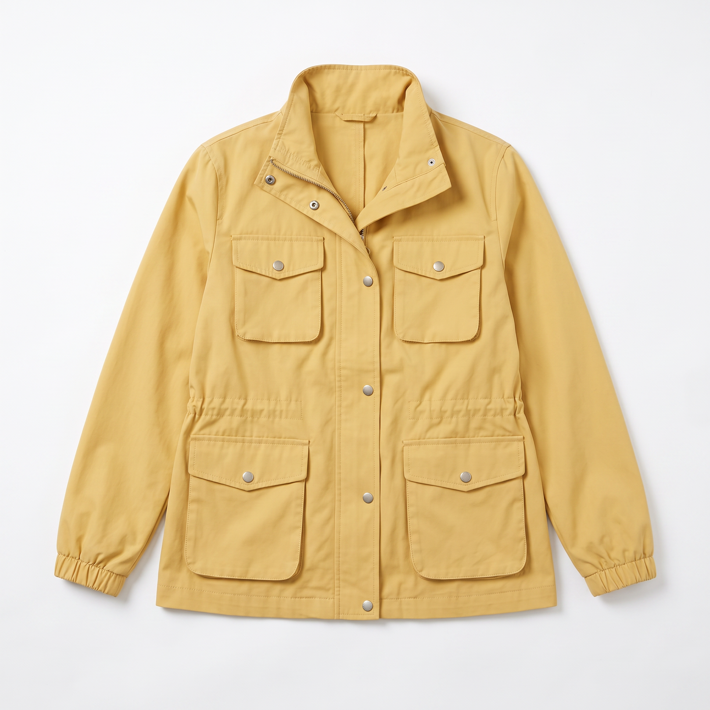 Sunoire catherine women s lightweight waterproof trench coat garment flatlay 01