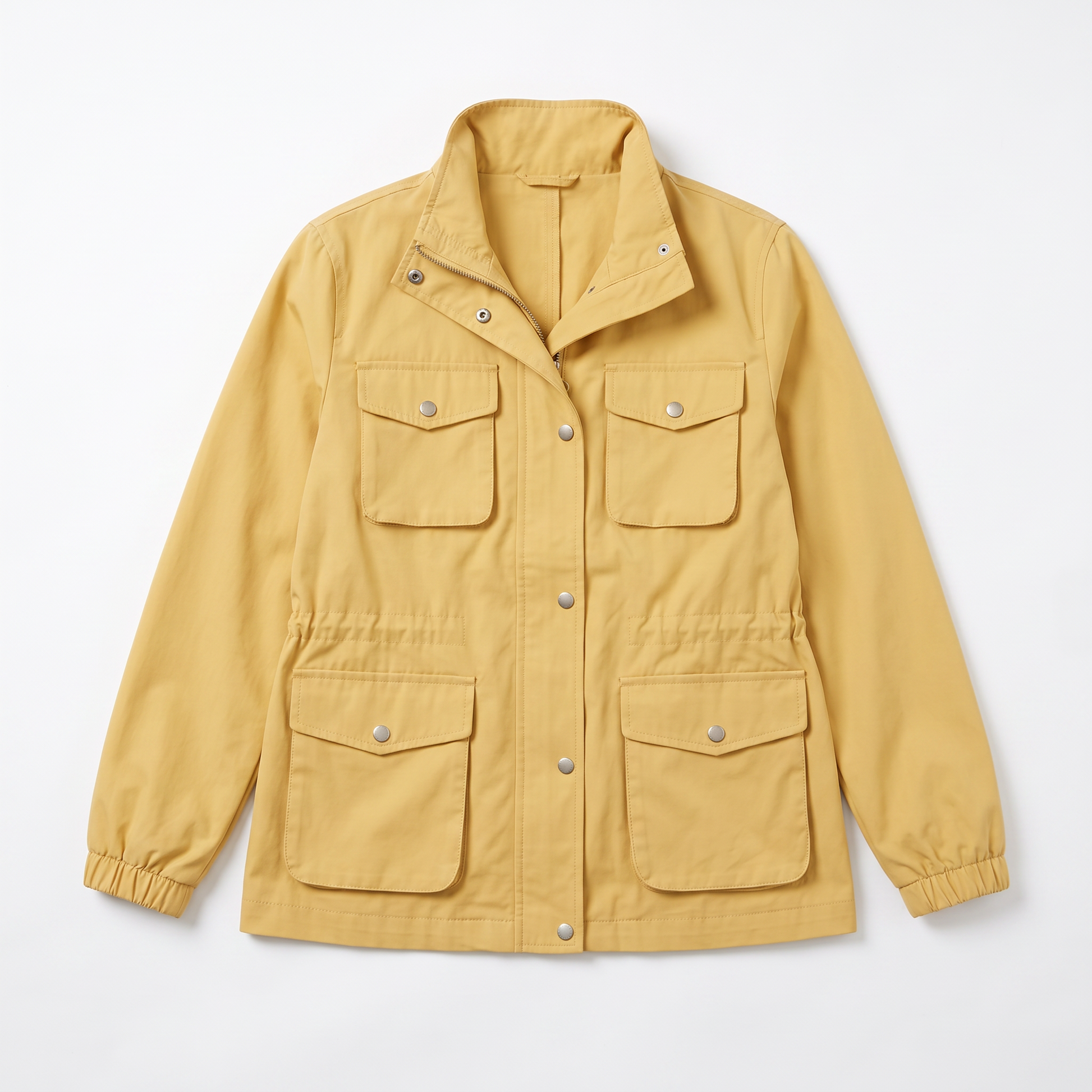 Sunoire catherine women s lightweight waterproof trench coat garment flatlay 01