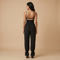 Sunoire chemed spaghetti jogger pants set back view 01