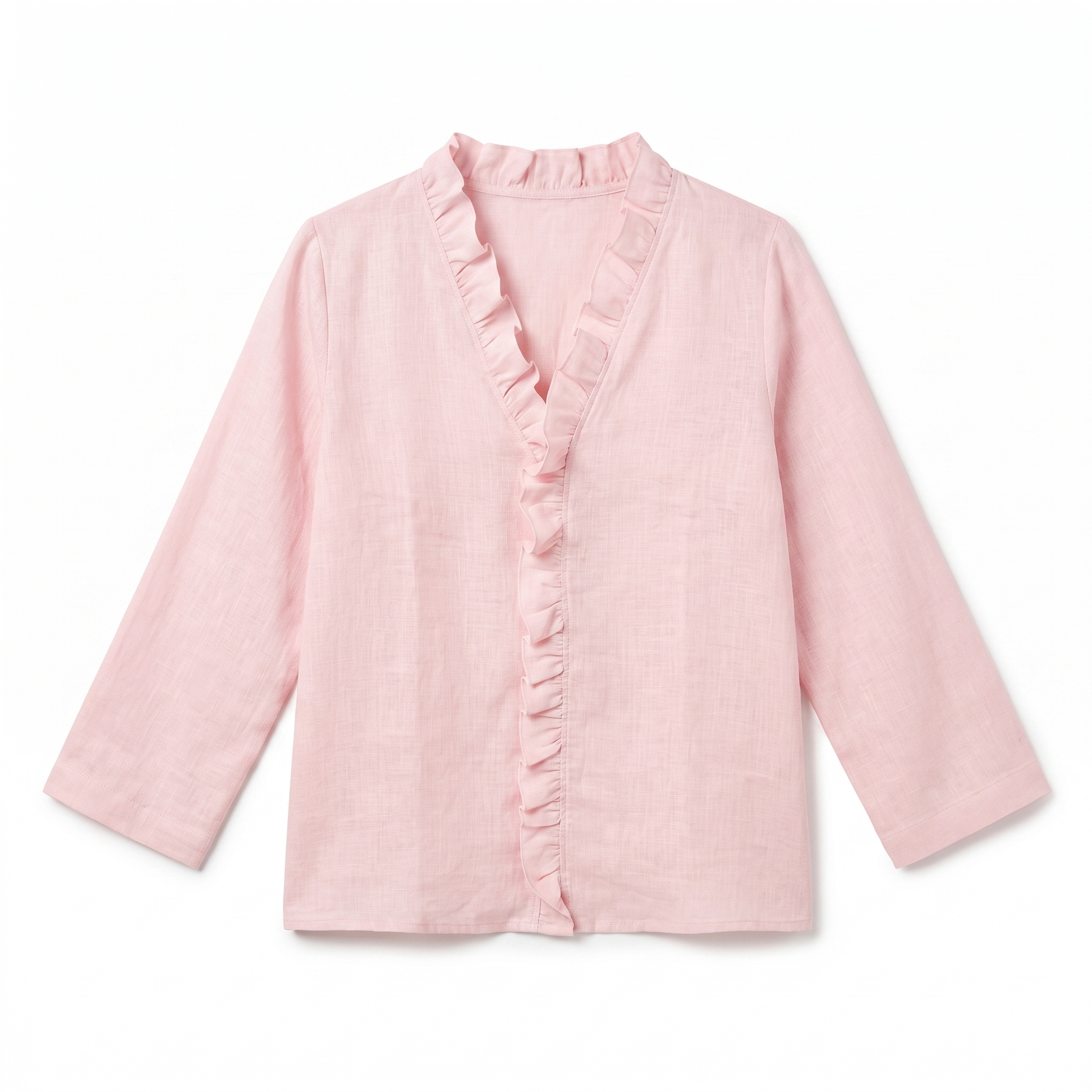 Sunoire chloe blouse garment flatlay 01
