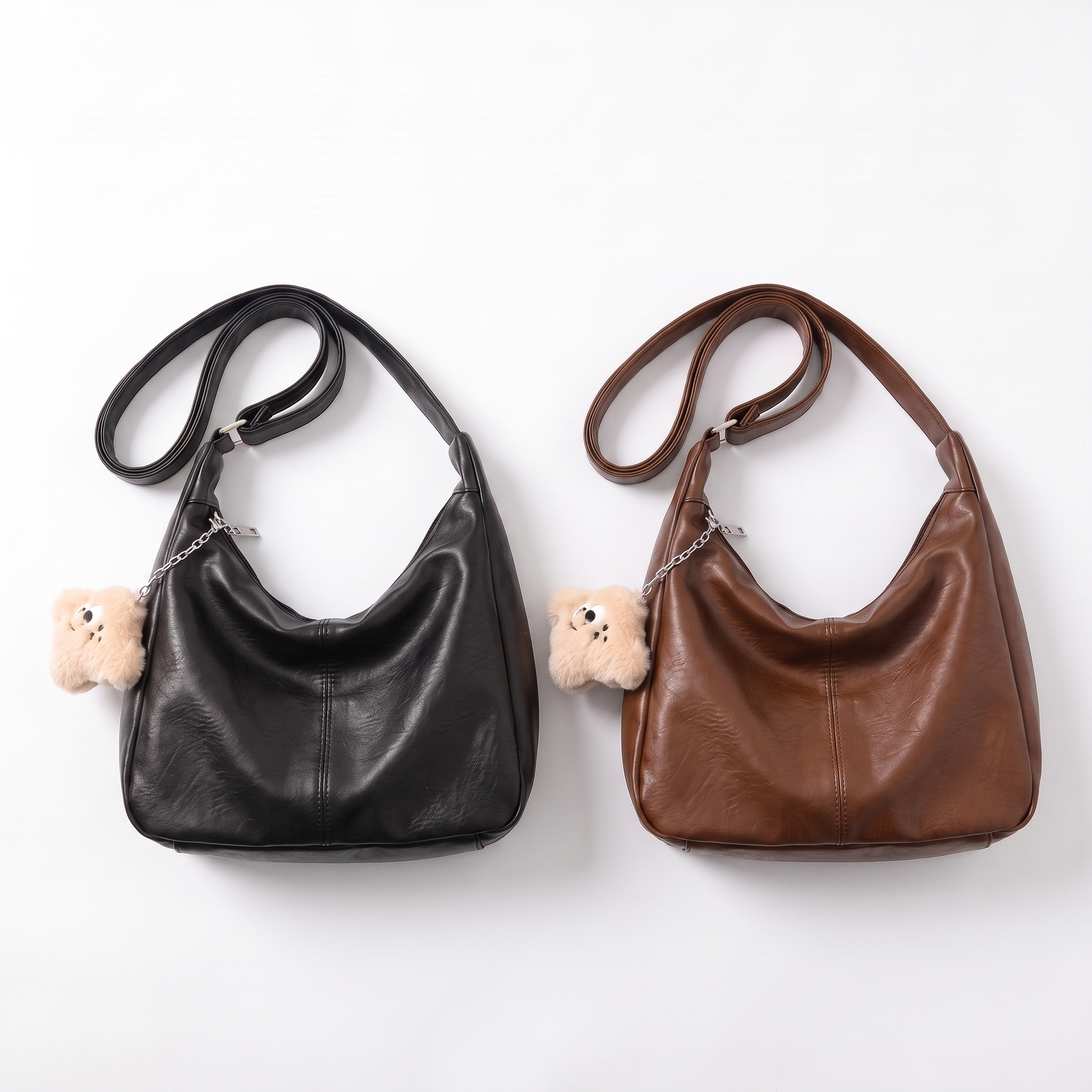 Sunoire Colette hobo bag, all colorways group shot