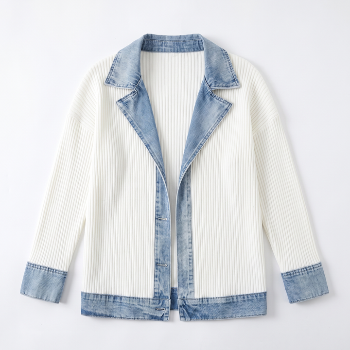 Sunoire elaine button jacket garment flatlay 01