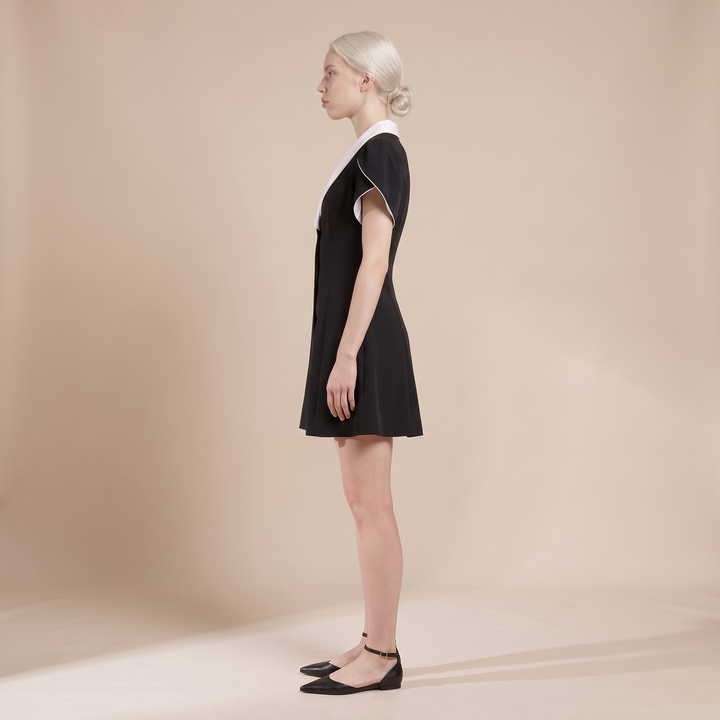 Sunoire guilia black dress side view 01