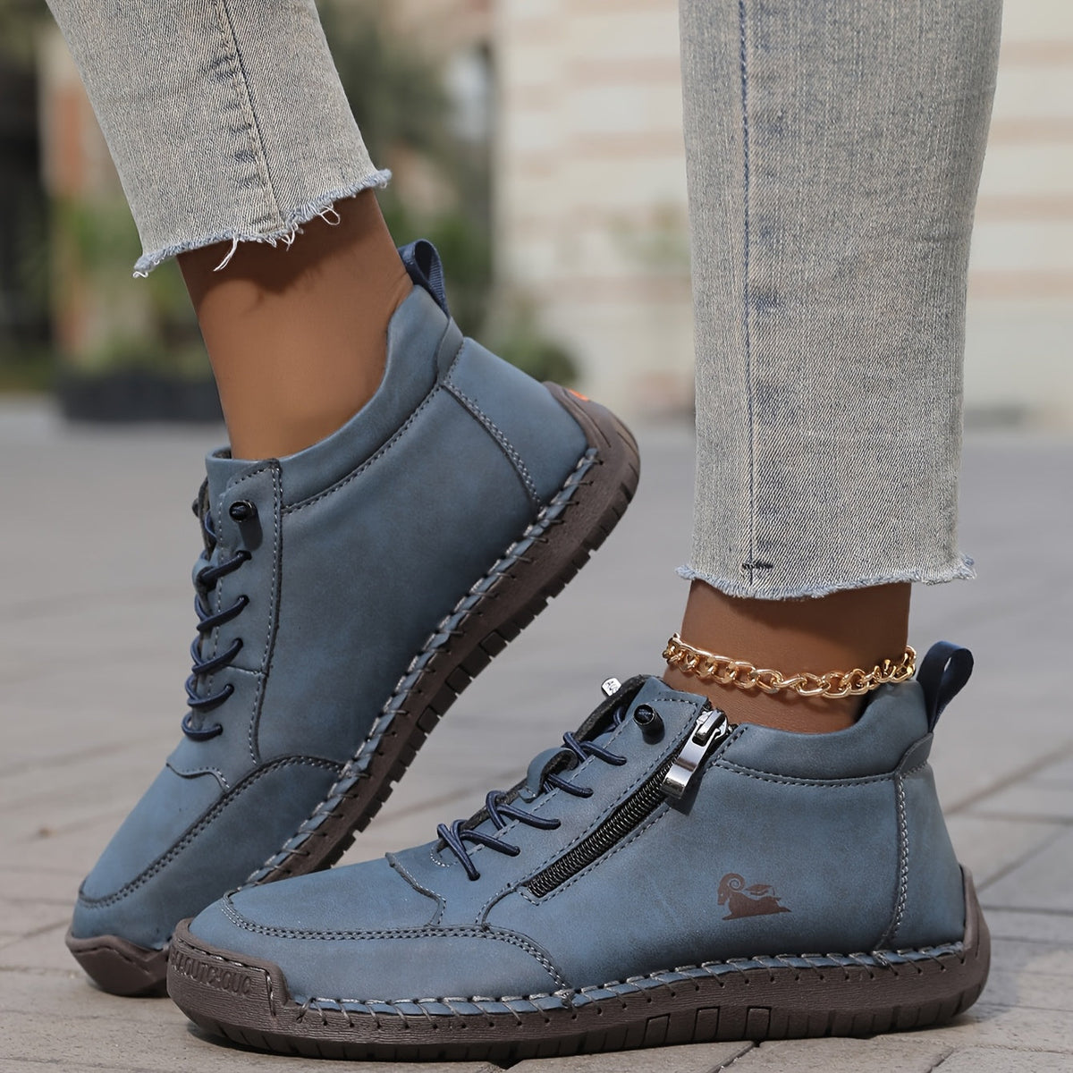 Hadyn | Orthopaedic Shoes in Blue