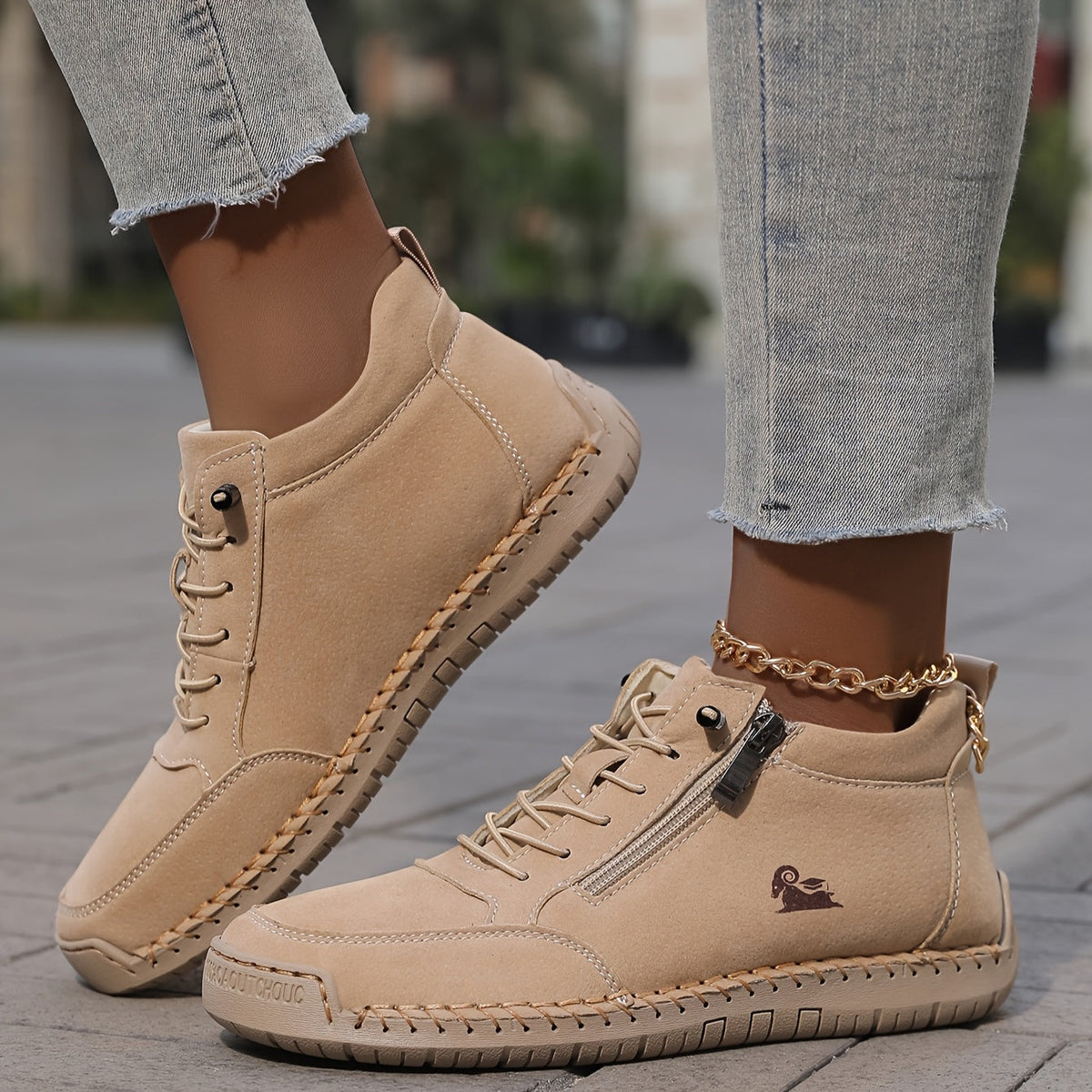Hadyn | Orthopaedic Shoes in Khaki