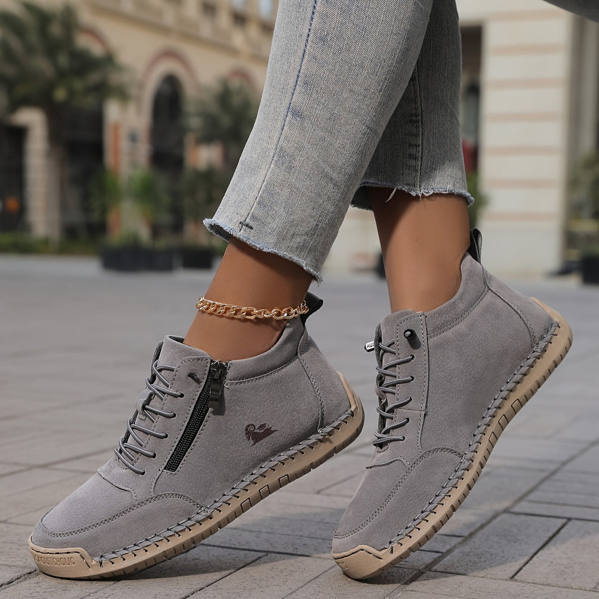 Hadyn | Orthopaedic Shoes in Grey