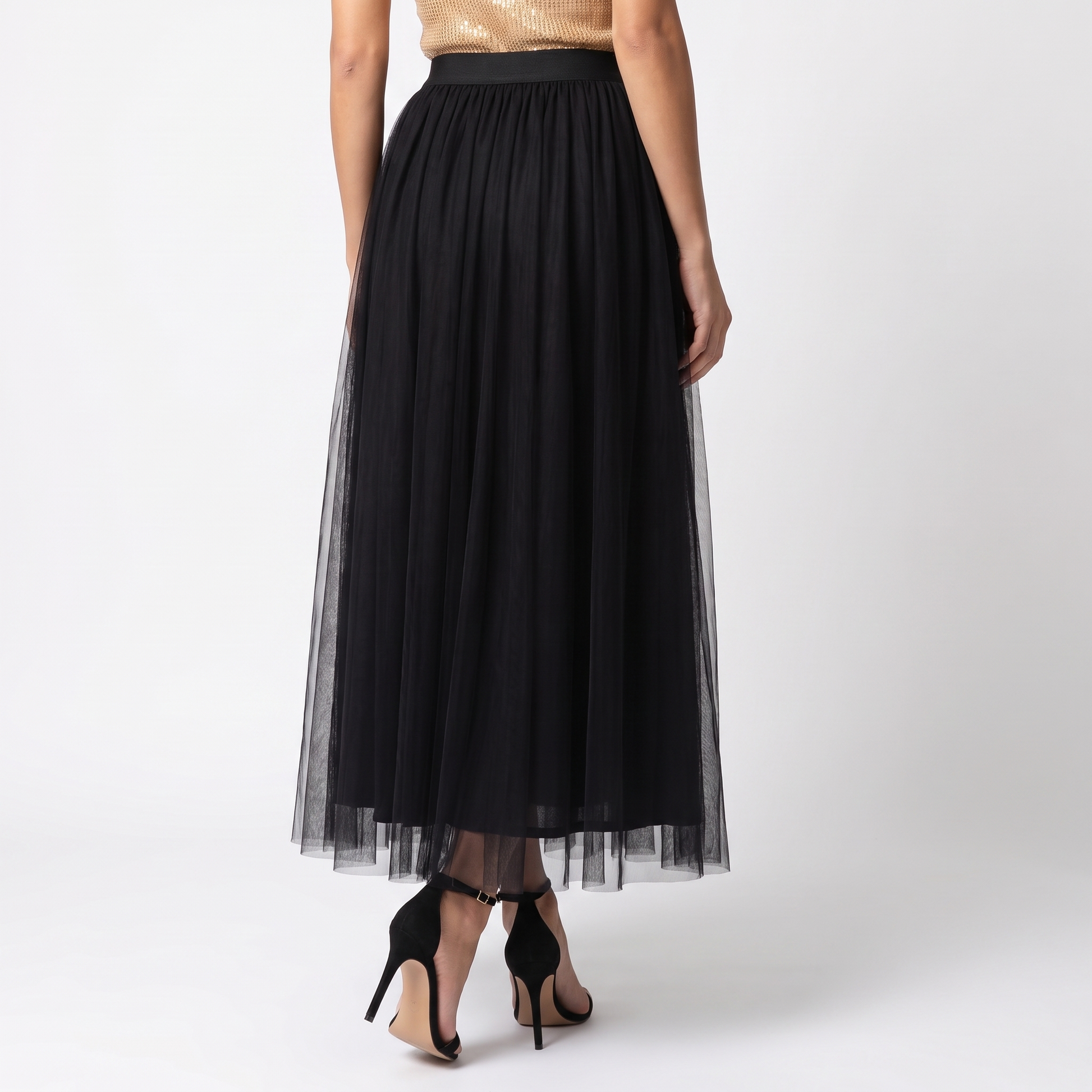 Sunoire heidi fashion langer knchelhoher rock bottom back crop 01
