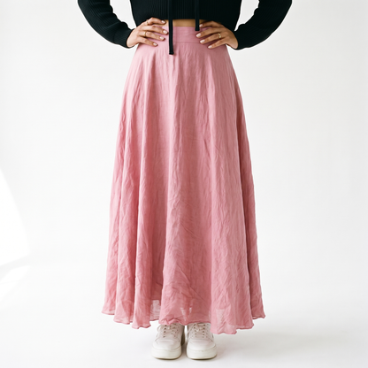 Sunoire heidi mode lange rocke fur damen bottom front crop 01