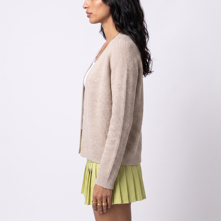 Sunoire high quality winter women s casual plus size cashmere cardigan women s coat top side crop 01