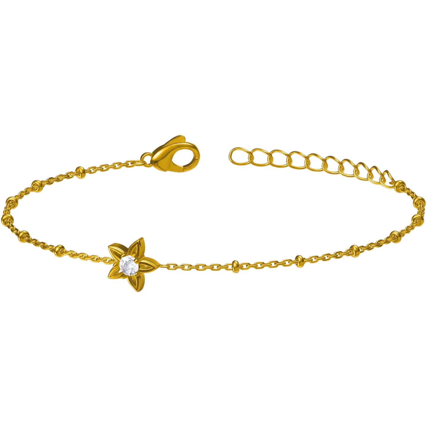 Sunoire exquisite waterproof stainless steel pendant necklace daily elegance gift party 04 flatlay star