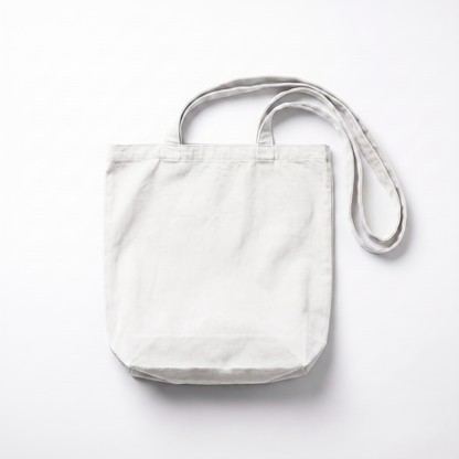 Sunoire iris black canvas tote bag colorway white front hero 01