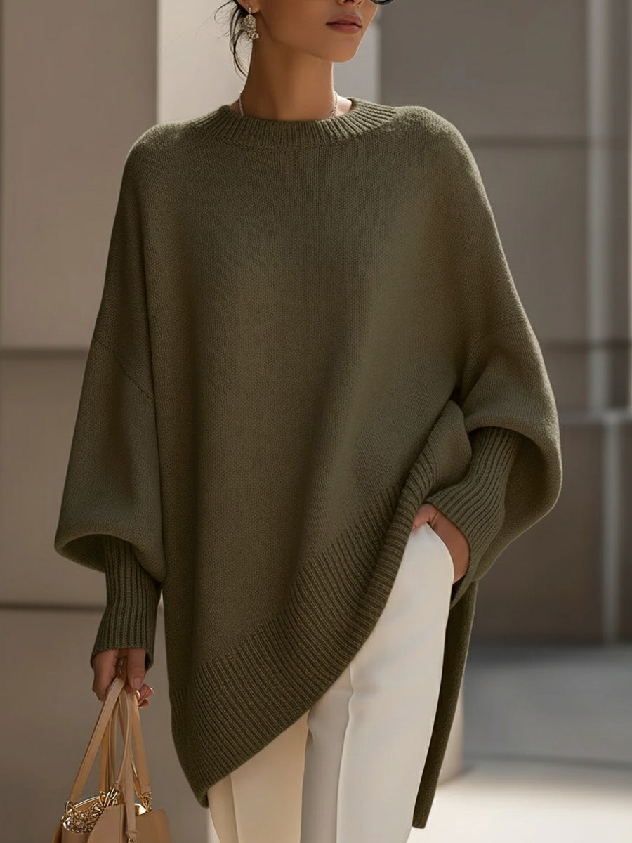 Jennifer | Sophisticated Jumper in Olive Green