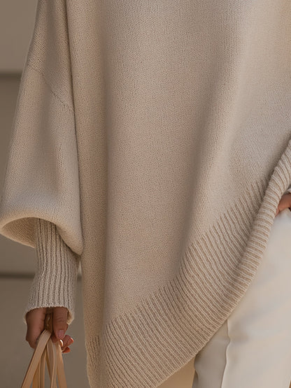 Jennifer | Sophisticated Jumper in Beige, another view