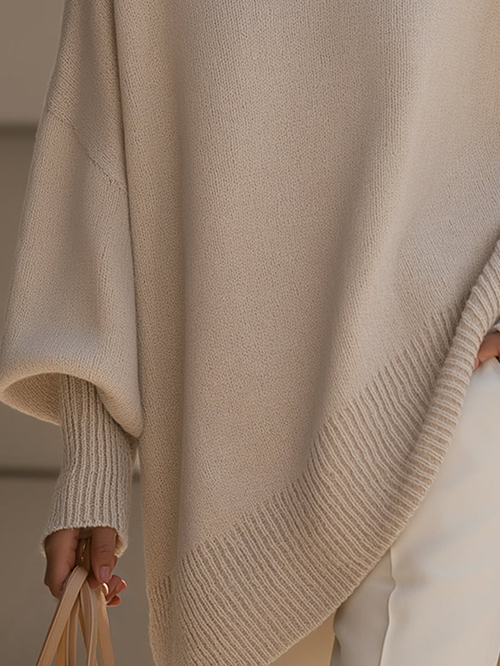 Jennifer | Sophisticated Jumper in Beige, another view