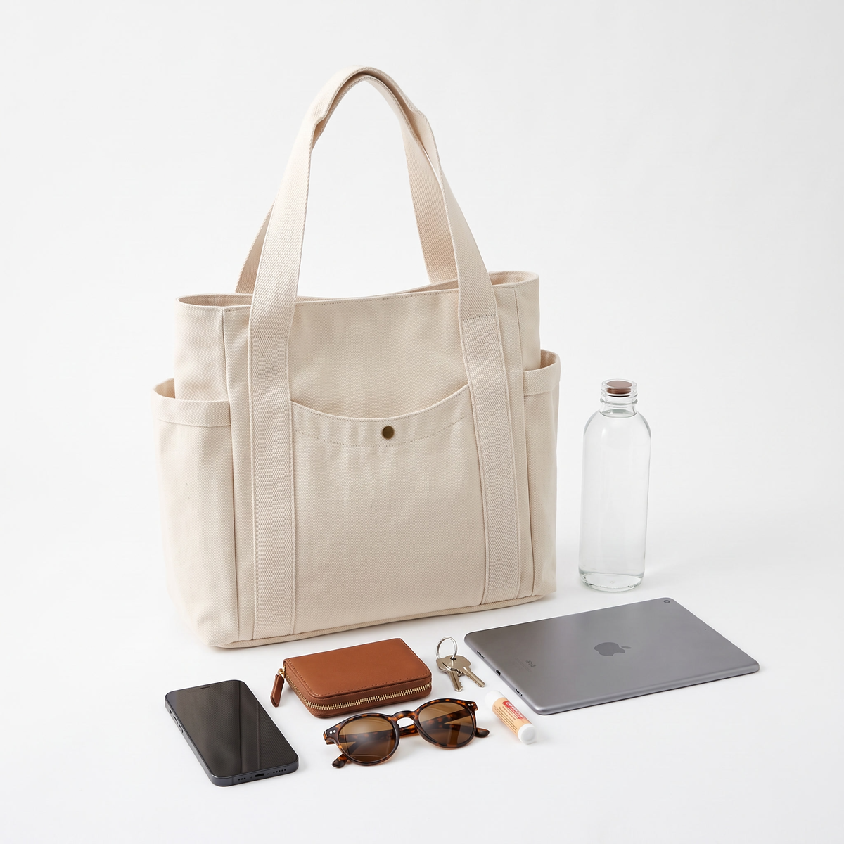 Canvas Tote Bag, what fits inside