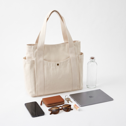 Canvas Tote Bag, what fits inside