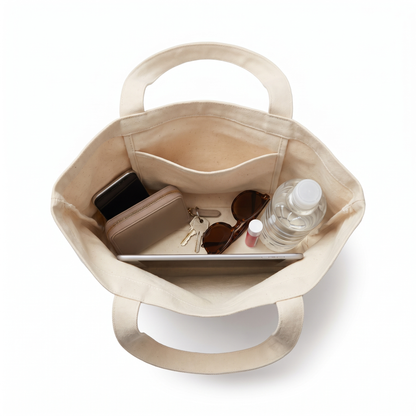 Canvas Tote Bag, interior