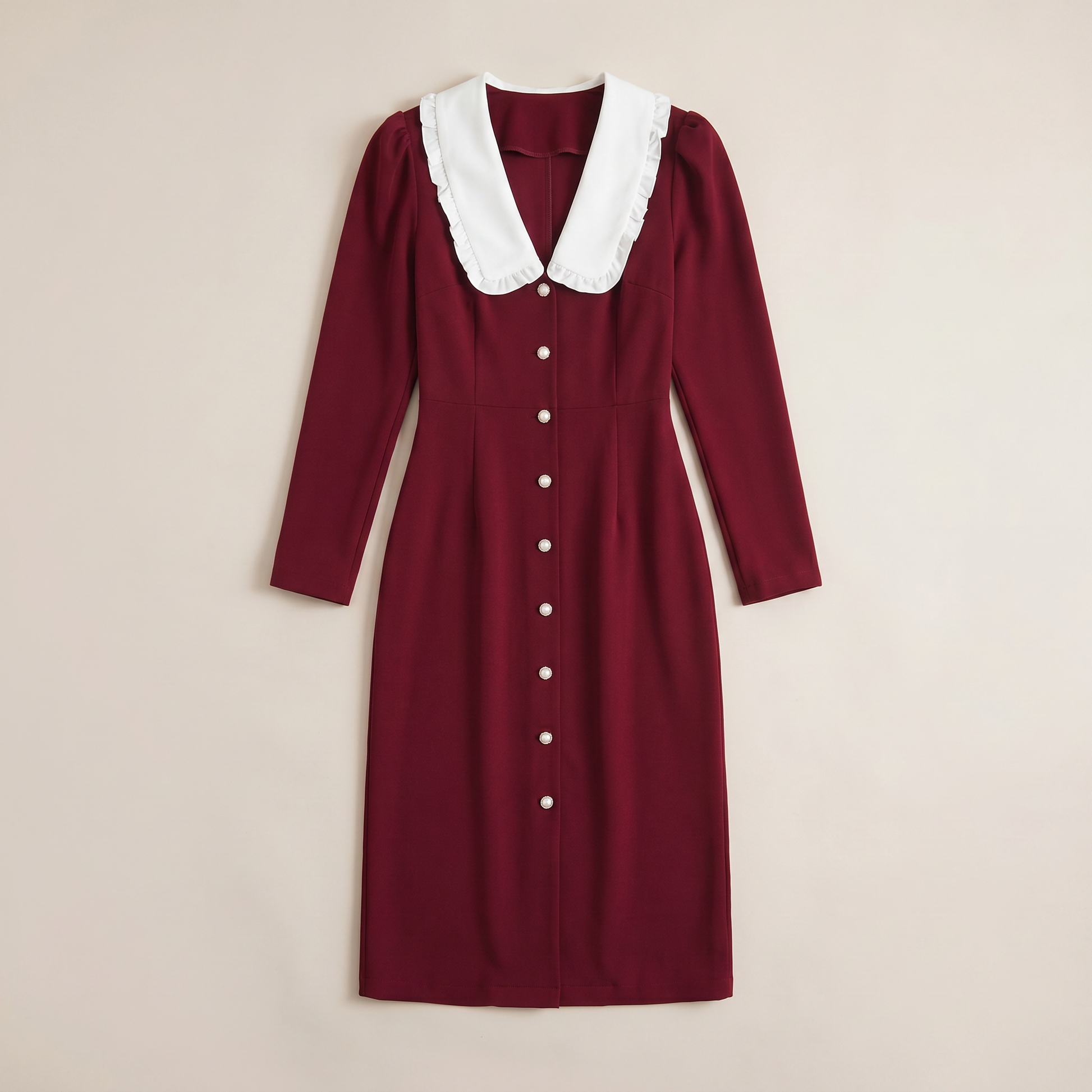 Sunoire lara dress garment flatlay 01