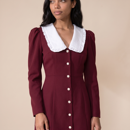 Sunoire lara dress worn detail 01
