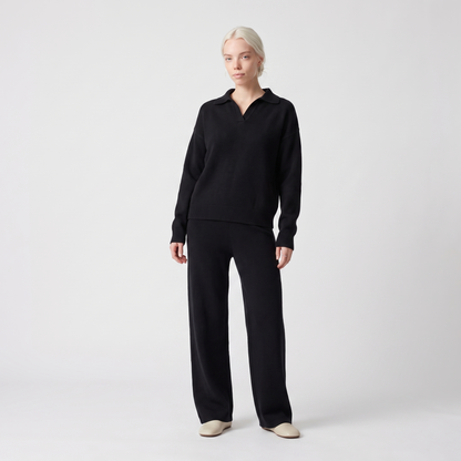 Sunoire lounge set dames clairmont colorway zwart front hero 01