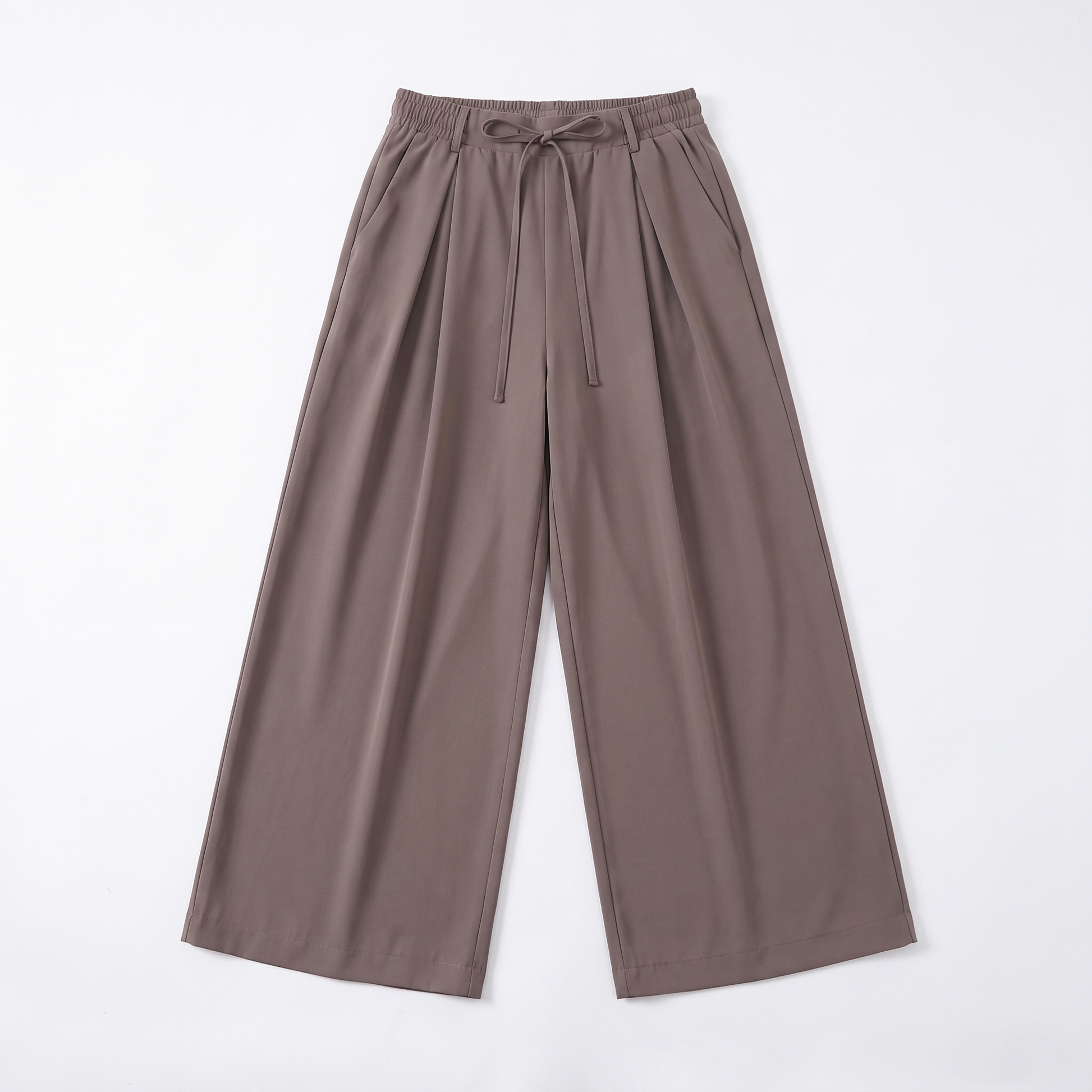 Sunoire maqvob top quality wholesale women s cargo pants trousers baggy sweat track jogger sports female wide leg pants for women garment flatlay 01