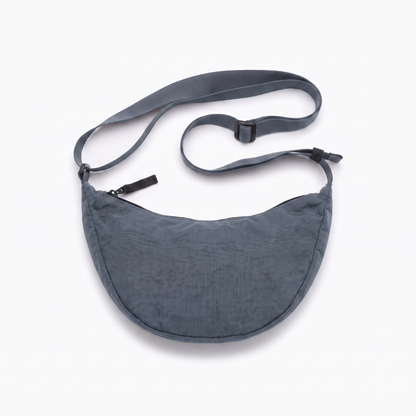 Sunoire margot black crescent crossbody bag colorway blue front hero 01