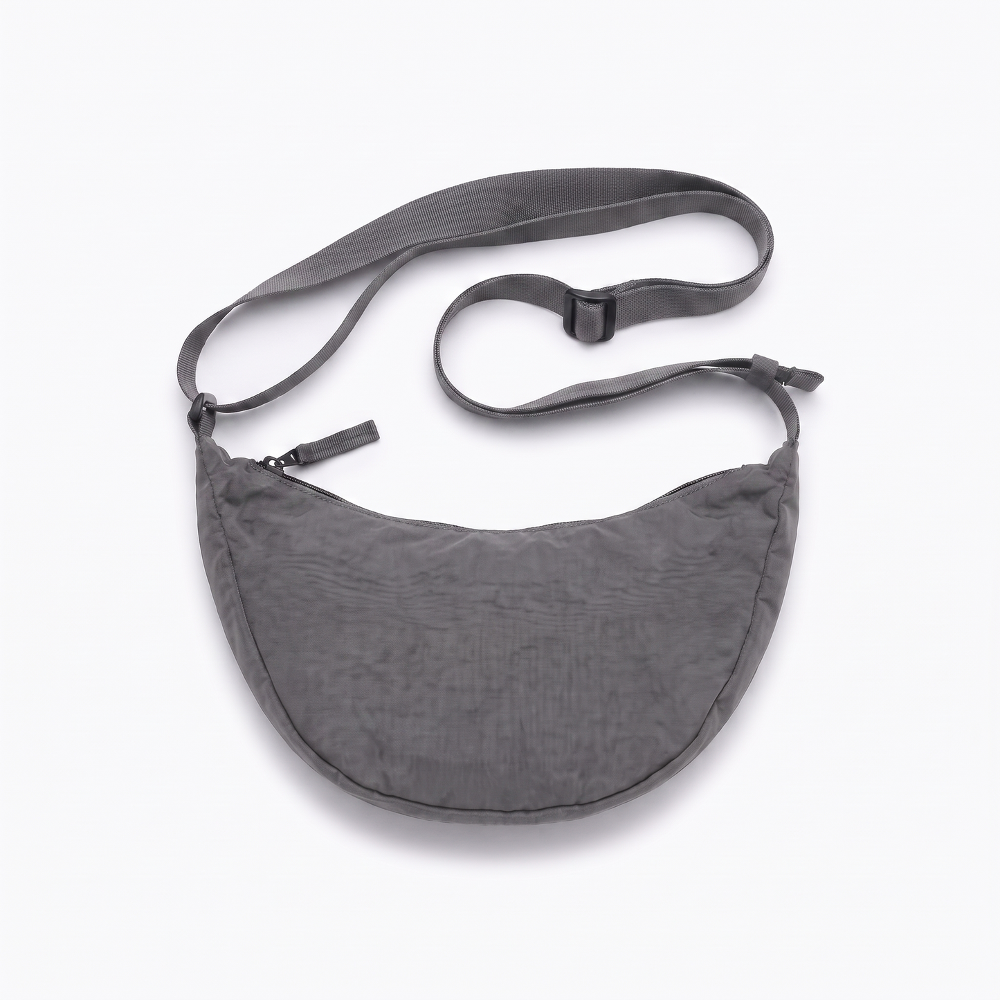 Sunoire margot black crescent crossbody bag colorway gray front hero 01