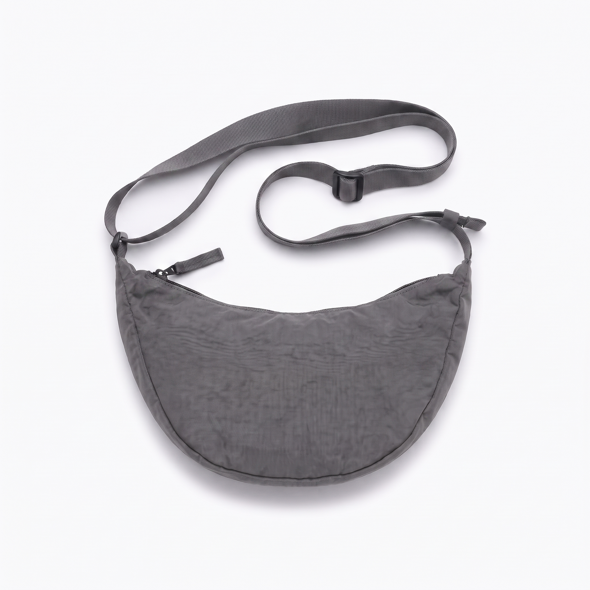 Sunoire margot black crescent crossbody bag colorway gray front hero 01