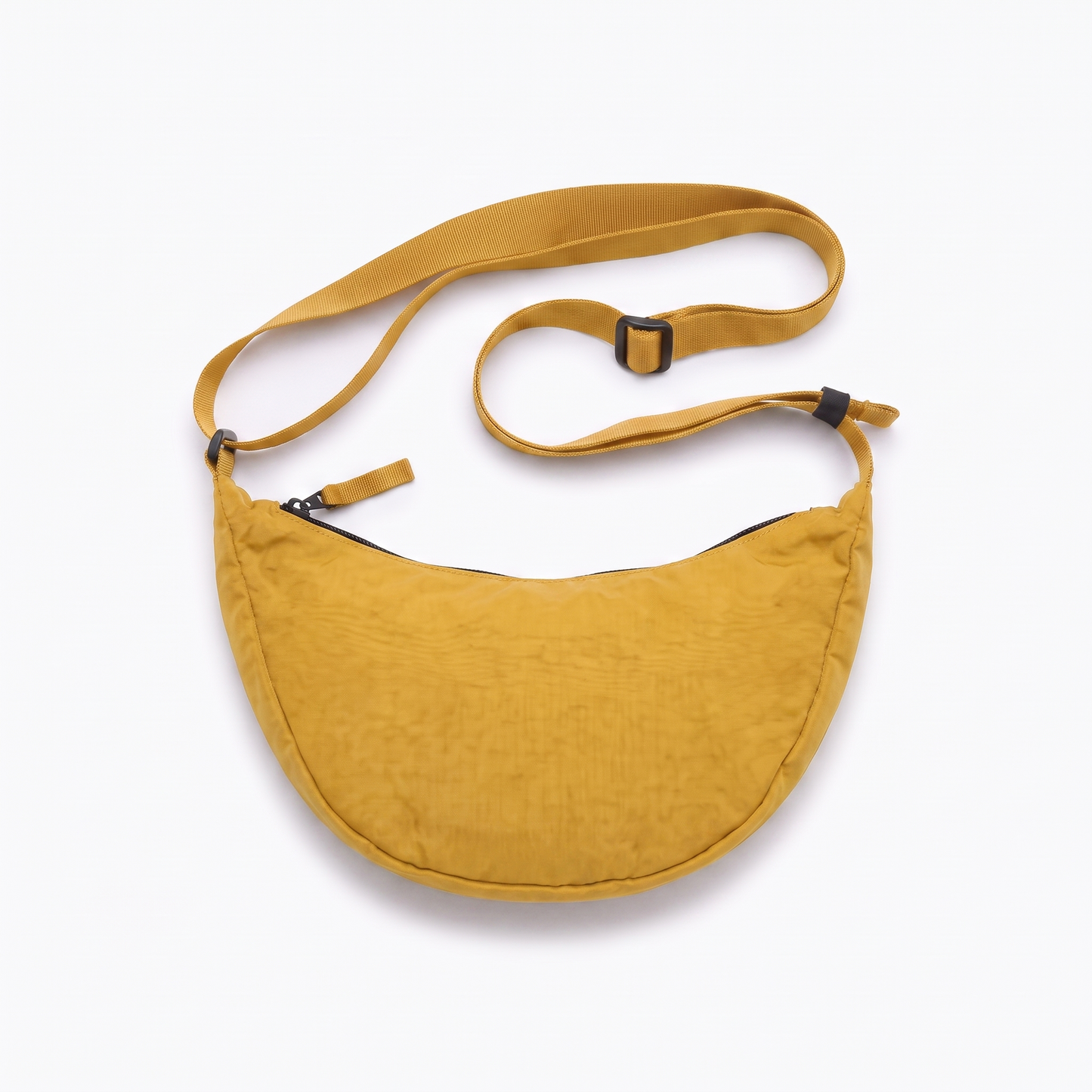Sunoire margot black crescent crossbody bag colorway yellow front hero 01