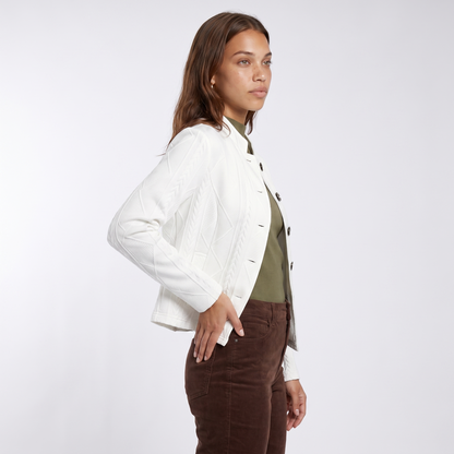 Sunoire maurelle elegant jacket top side crop 01