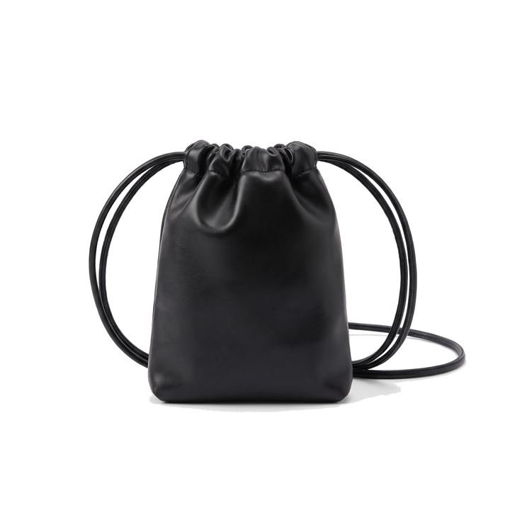 Slouchy Faux Leather Crossbody Bag
