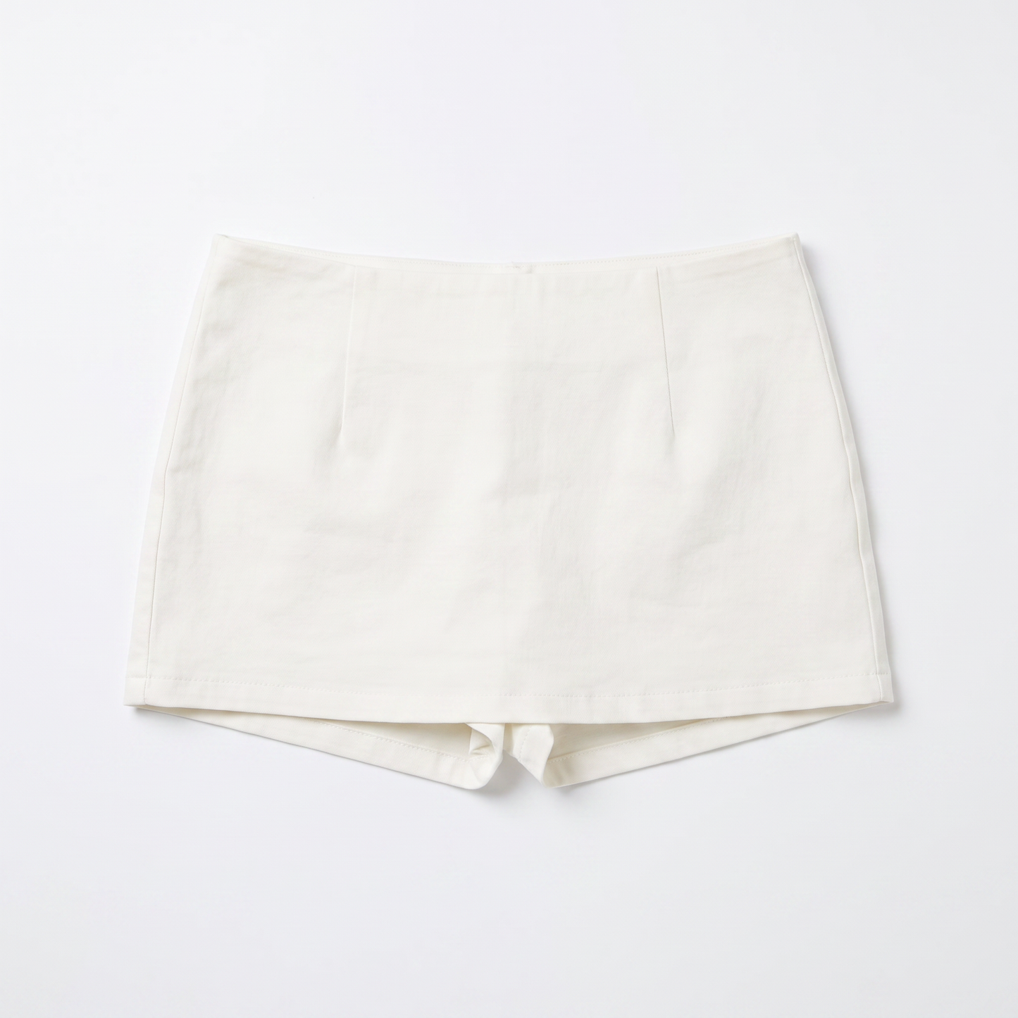 Sunoire monrow cotton micro skort garment flatlay 01