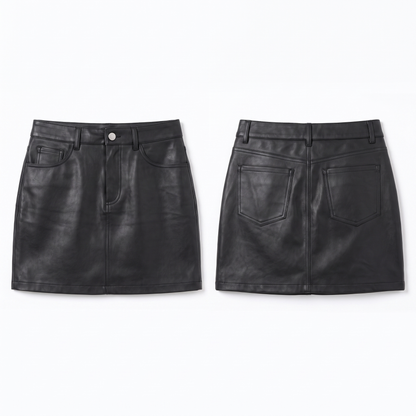 Sunoire nakoa black skirt garment flatlay 01