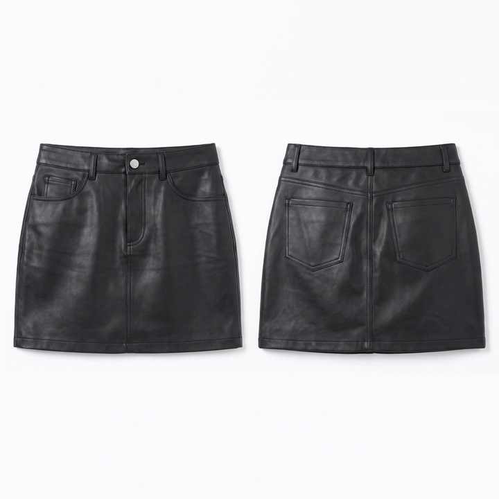 Sunoire nakoa black skirt garment flatlay 01