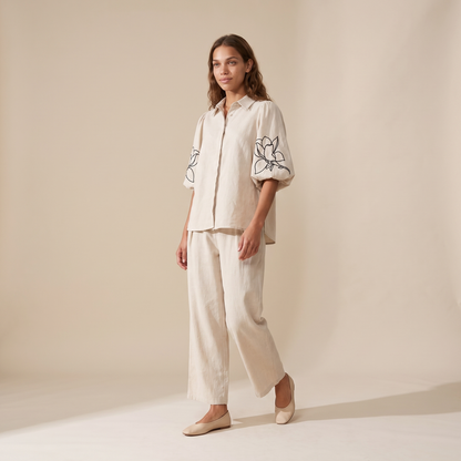 Sunoire nakoa default cotton pants side view 01