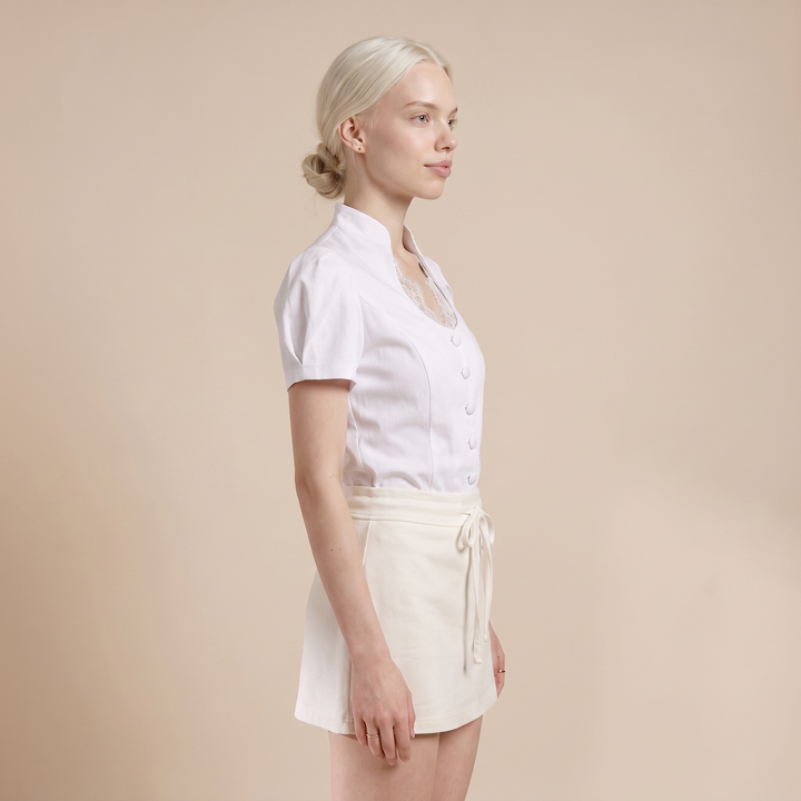 Sunoire nakoa white lace shirt top side crop 01