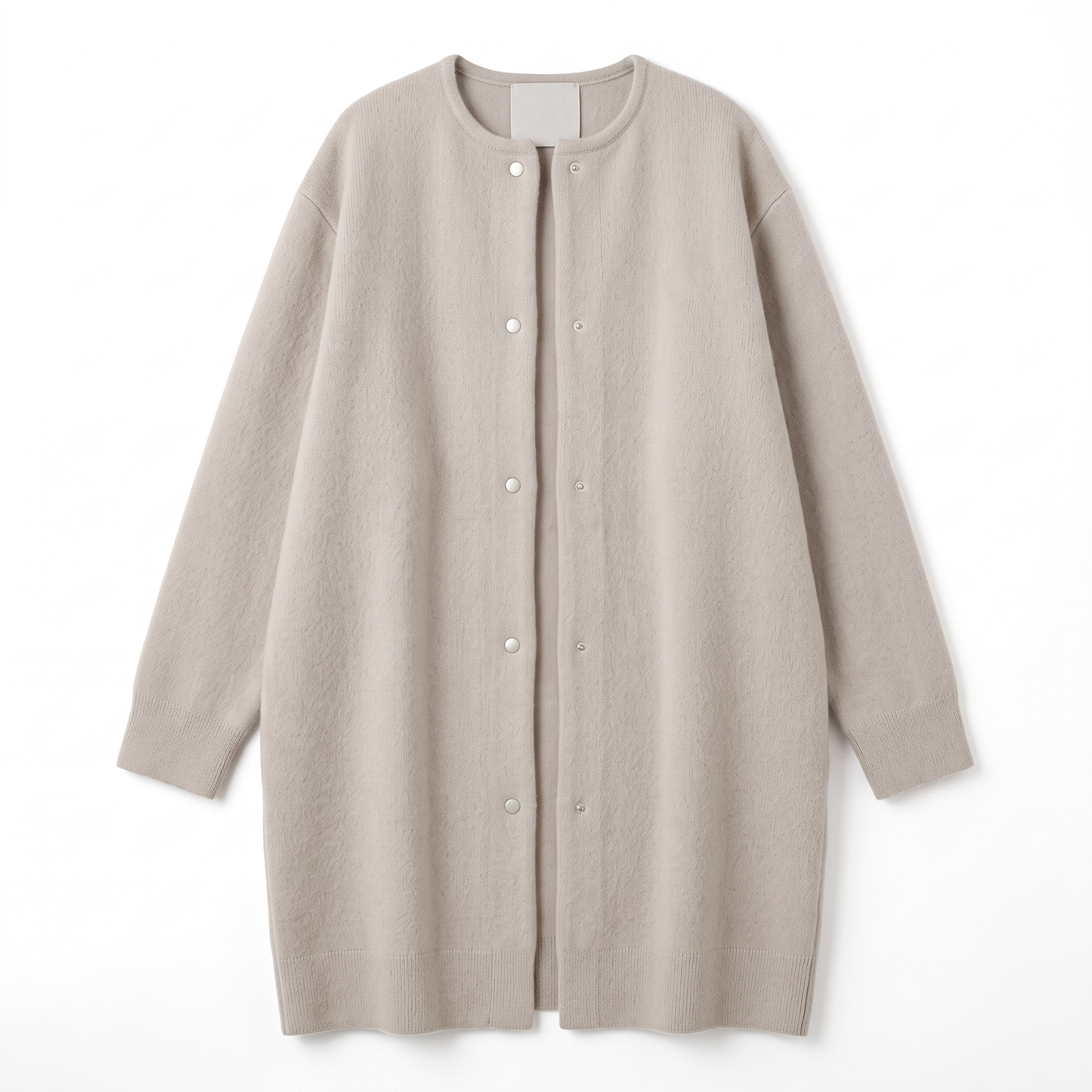 Sunoire naomi white knit dress garment flatlay 01