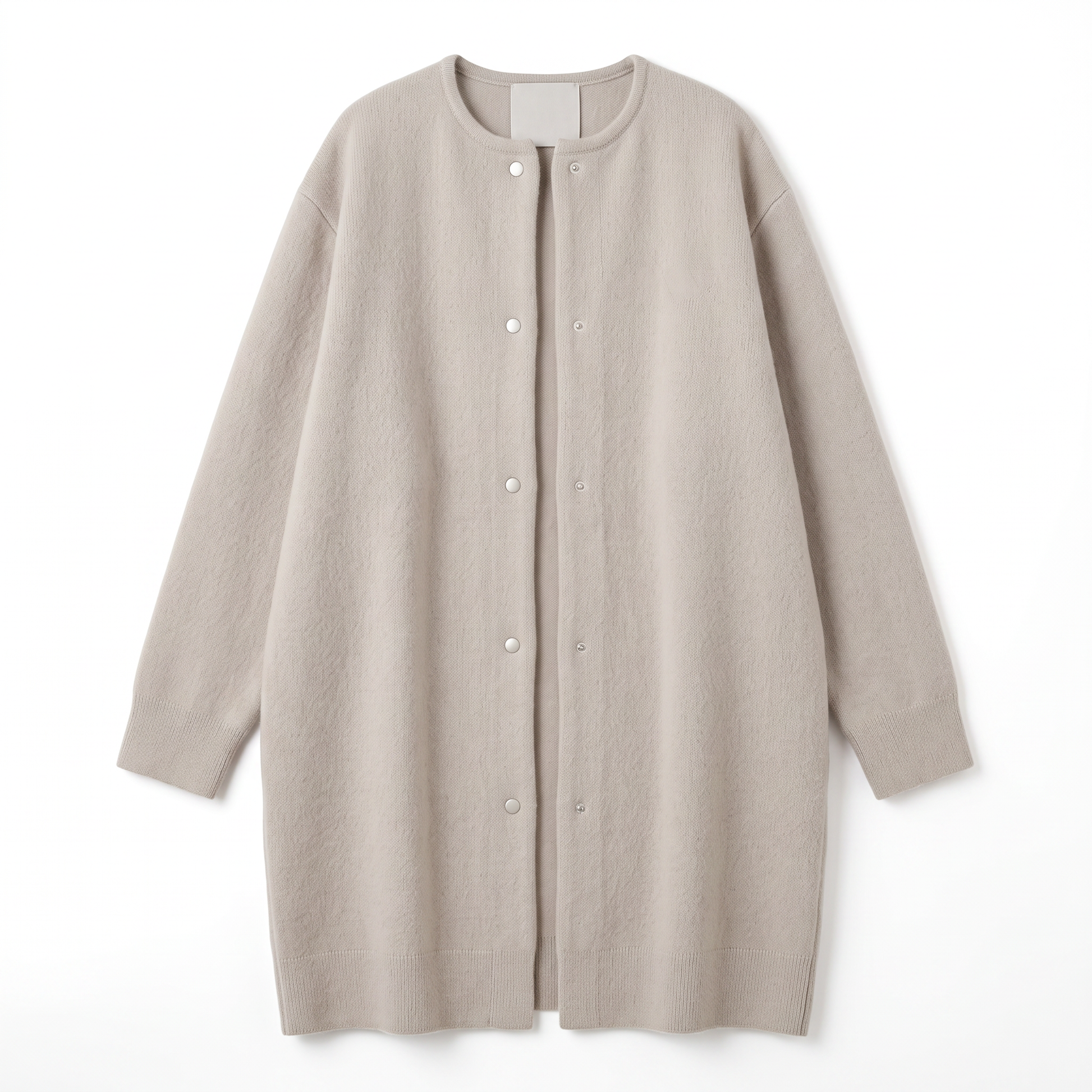 Sunoire naomi white knit dress garment flatlay 01