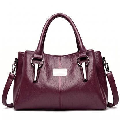 Sunoire new arrival luxury women s square messenger foldable handbags with zipper closure waterproof portable large capacity colorway purple