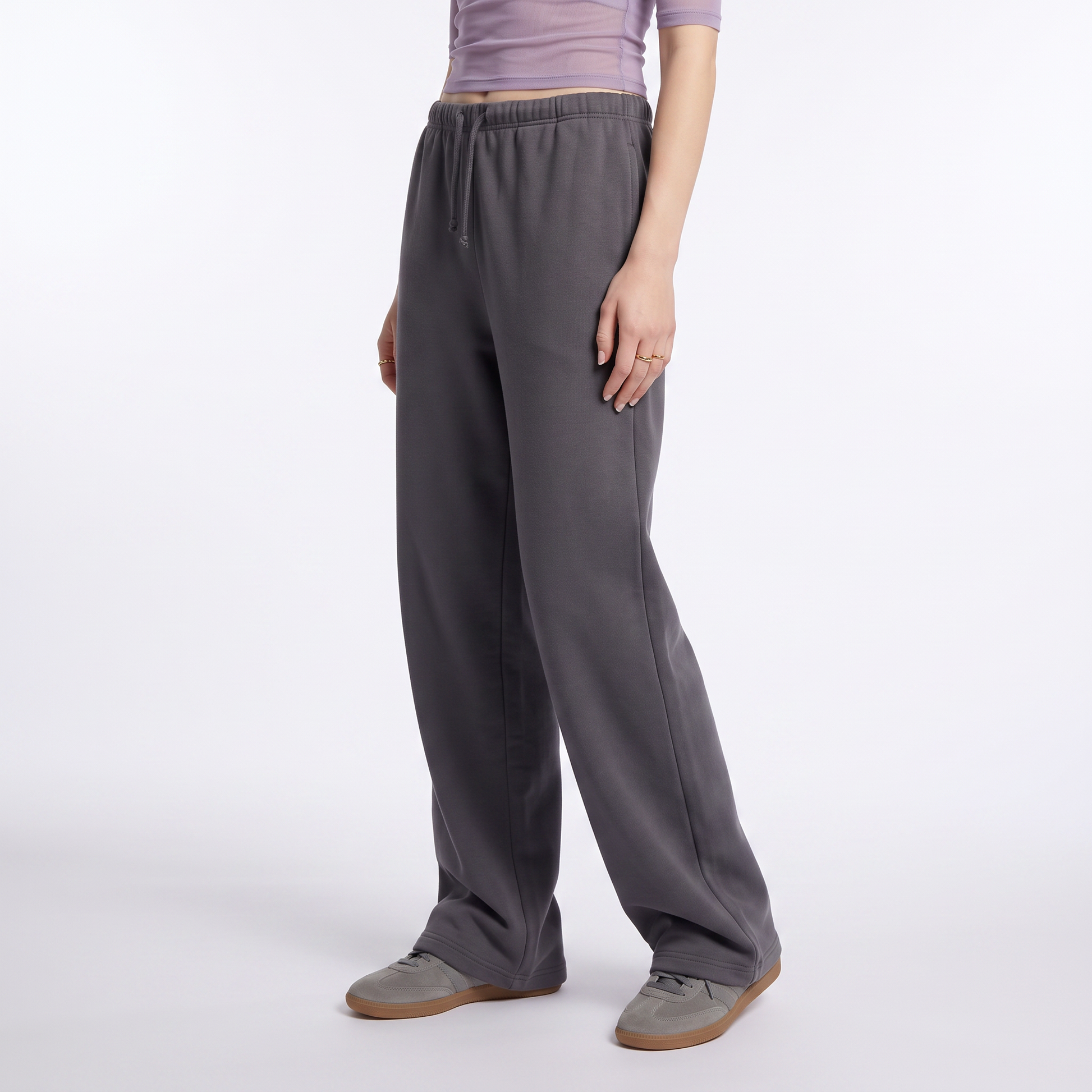 Sunoire new design women outdoor clothes fashion casual pants jogging sports trousers women outdoor jogging hiking casual pants trouser bottom crop 3q 01