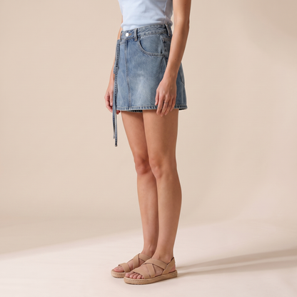Sunoire noelle blue denim skirt bottom side crop 01