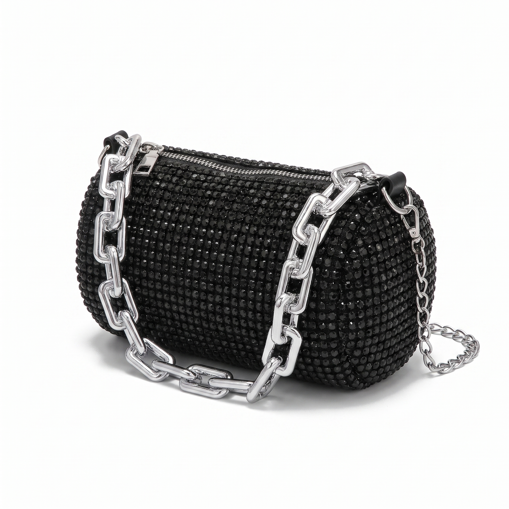 Sunoire nova black crystal crossbody bag 02 three quarter